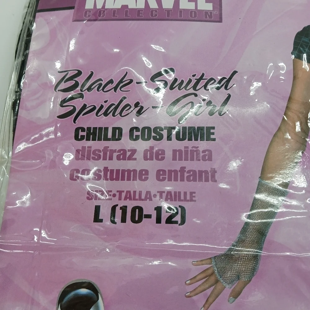 MARVEL Spider-Girl Costume Girls Disguise Daughter of Spider Man Halloween